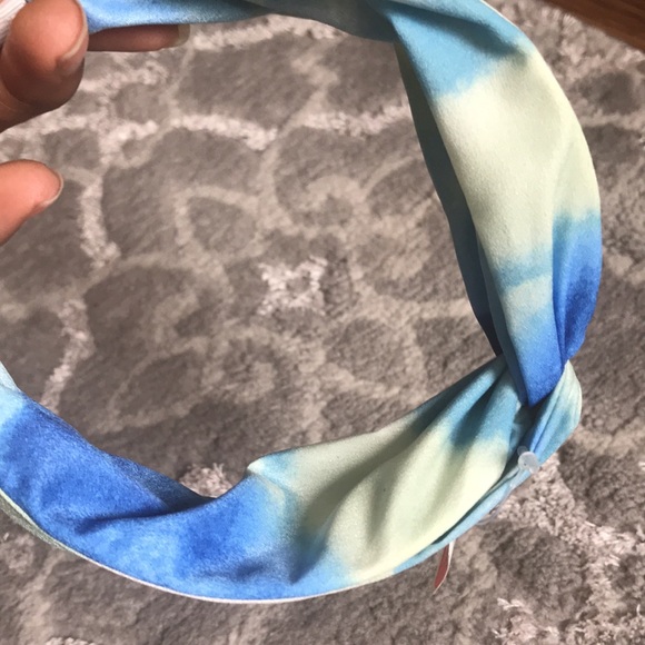 Ocean print headband - Picture 3 of 4